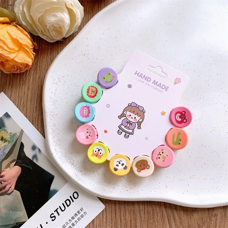 10 шт./набор маленькие заколки для волос