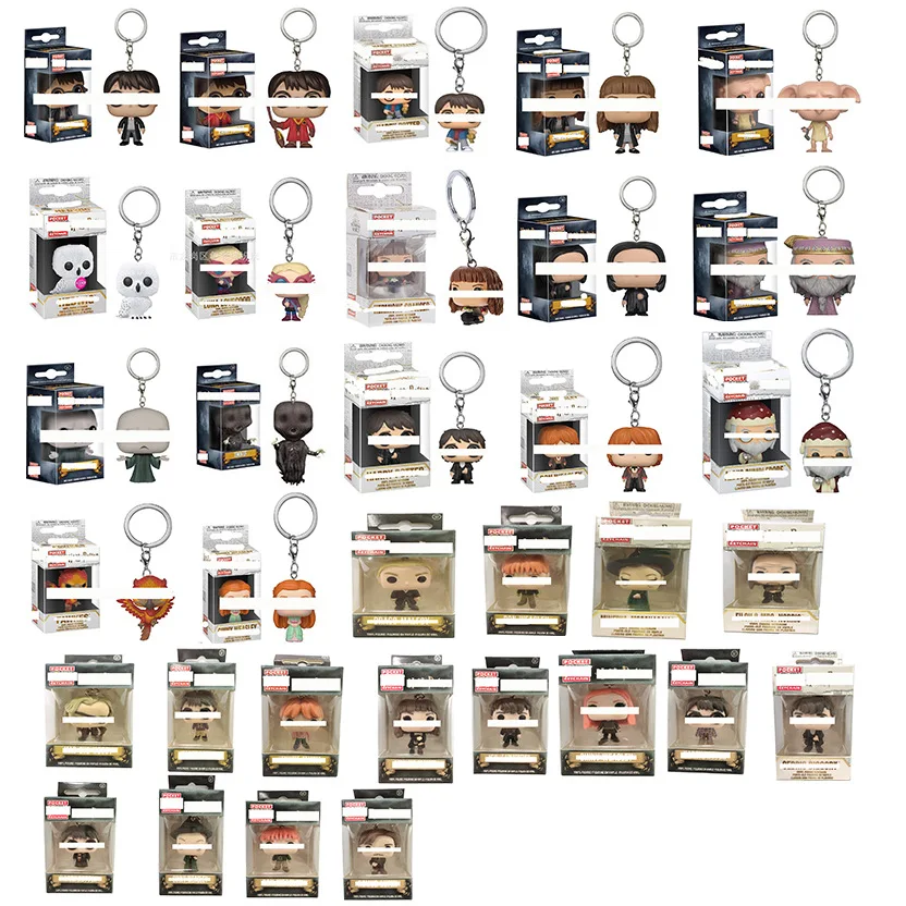 Wholesale Cheapest Funko Pop Not Original MIni Harry Potter Hogwarts Vinyl Collectible PVC Model Doll Toys With Protector