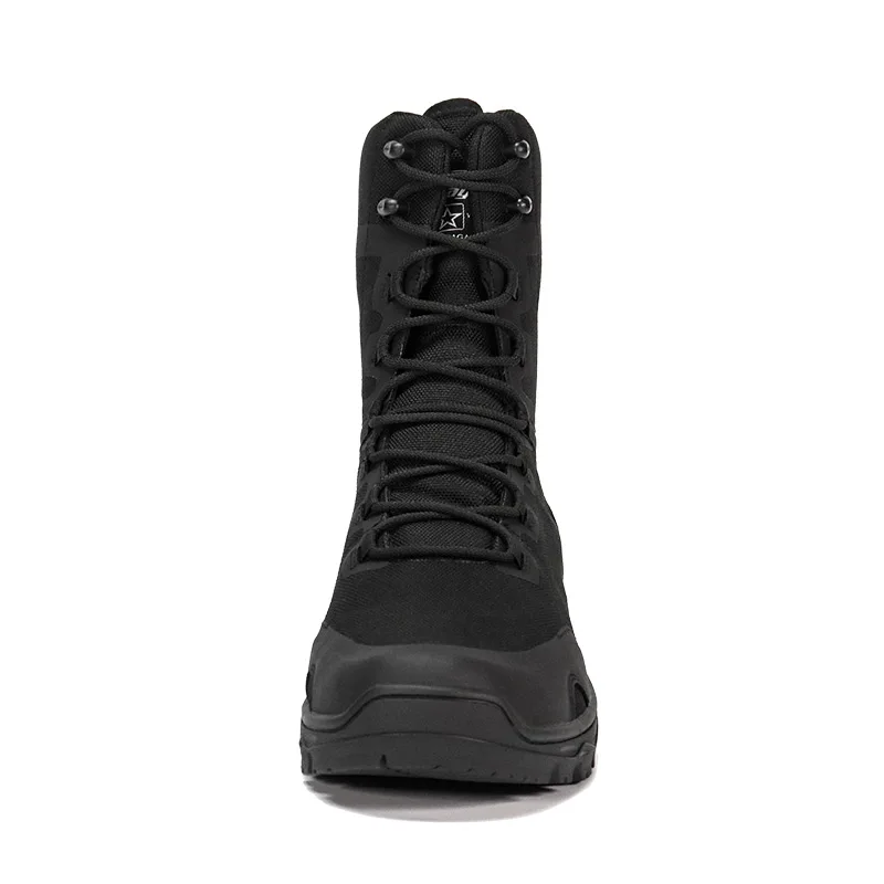 Hanagal 35988 1000D nylon TPU Rubber Black Tactical Desert Boots