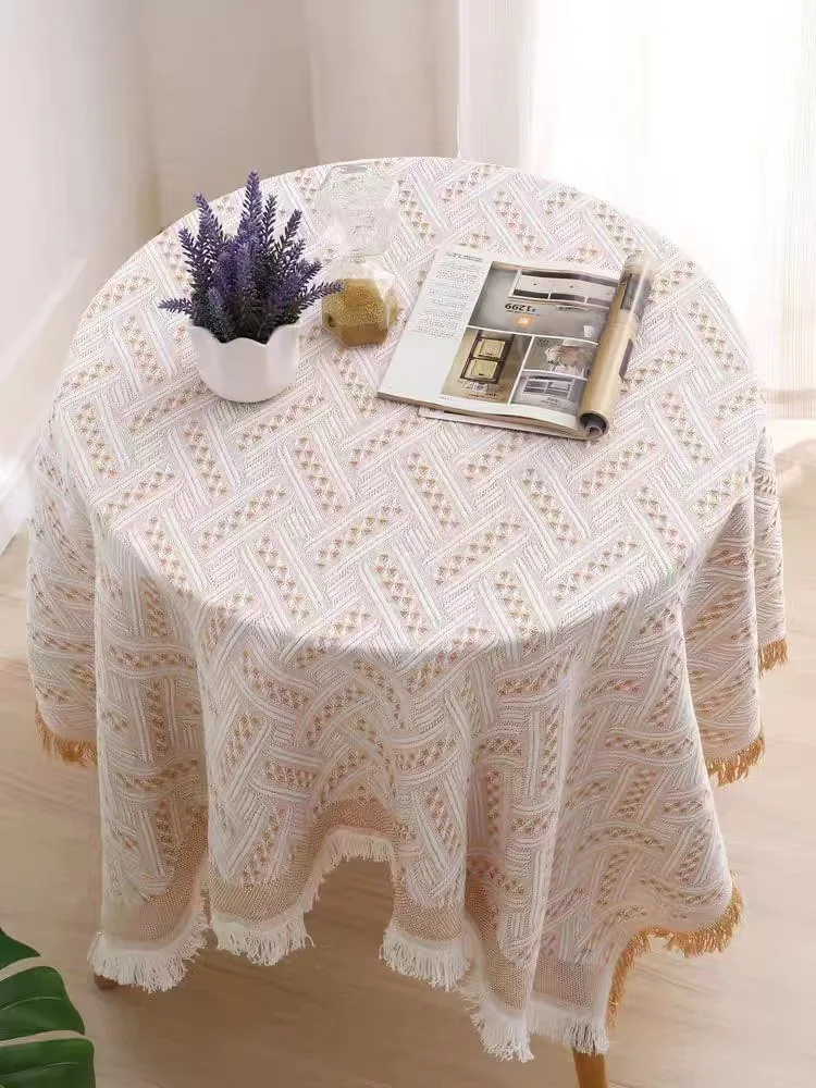 Tablecloth white thickened assorted dormitory dressing table dust photography background cloth picnic dessert table mat