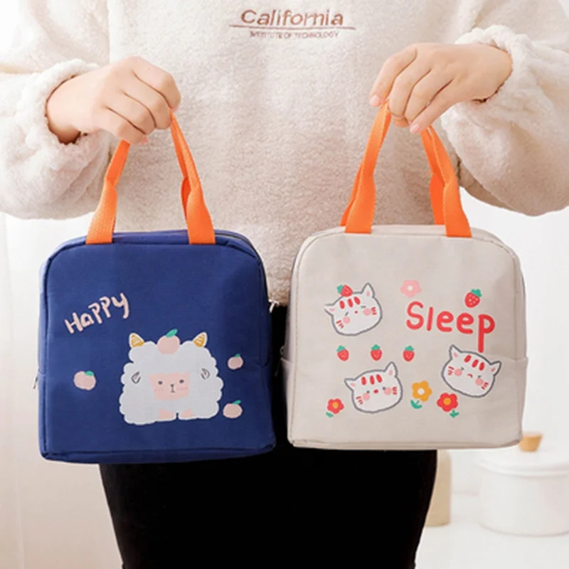 Cute portable lunch bag aluminum foil original bags for