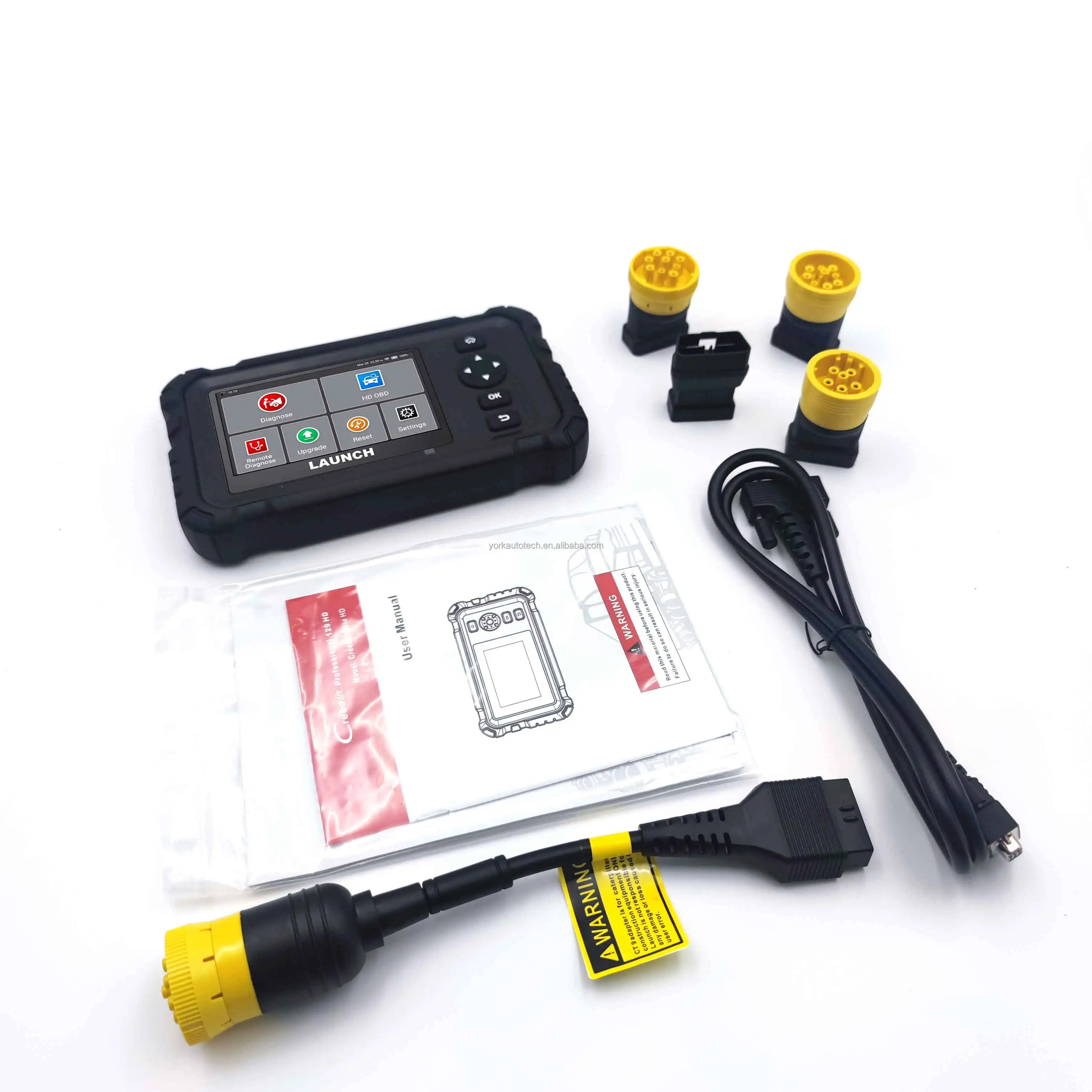 Full Function OBD Scan Tool 24 Volt Commercial Truck & bus Diagnostic Scanner LAUNCH CRP129HD