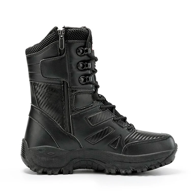 Outdoor Hiking Light-Weight Combat Boot Waterproof Tactical Breathable Boots High Top Special Forces Hiking Tactical Boots