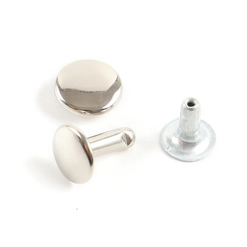 3-25mm metal collision nail paint and plate rivets 7.7mm metal gold plated rivet custom denim buckle