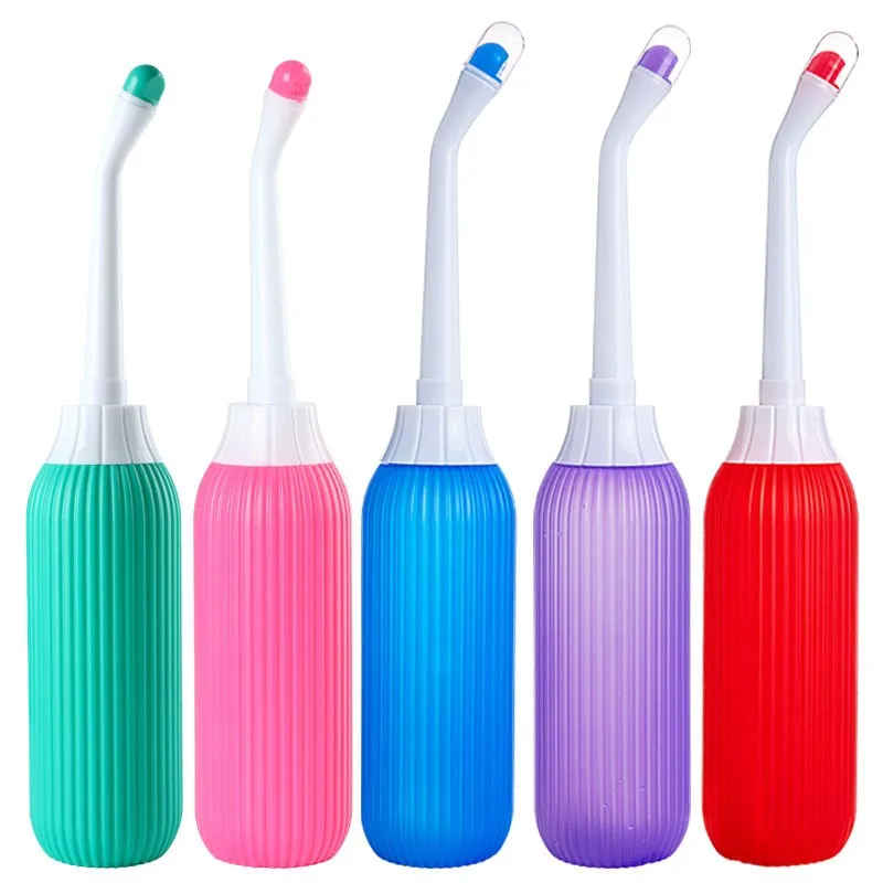 Hot Sale 500ml Mini Handheld Personal Hygiene Care Upside Down Peri Bottle Travel Portable Bidet Sprayer