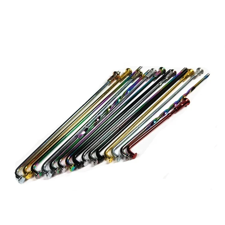 Motorcycle Spoke Nipple Steel Aluminium Chrome Wheel Spoke Spokes and Nipple