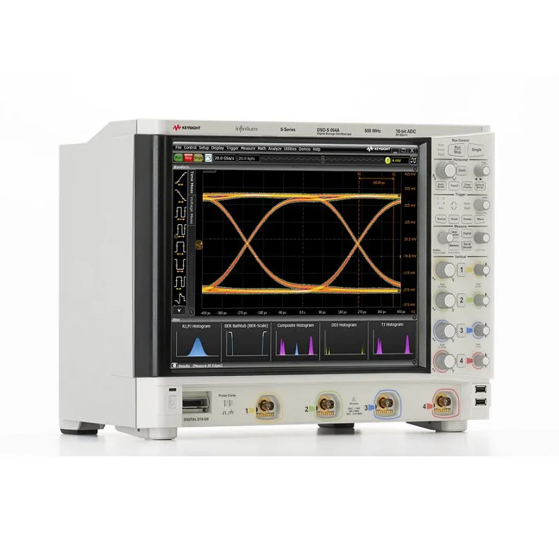 KEYSIGHT Infiniium DSOS054A High-Definition Oscilloscope 500 MHz 10-bit 4 Analog Channels