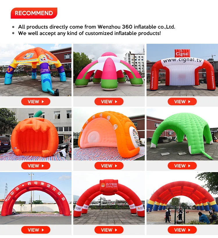 welcomed cartoon air dancer reinforced oxford cloth inflatable waving hand cattle air dancer