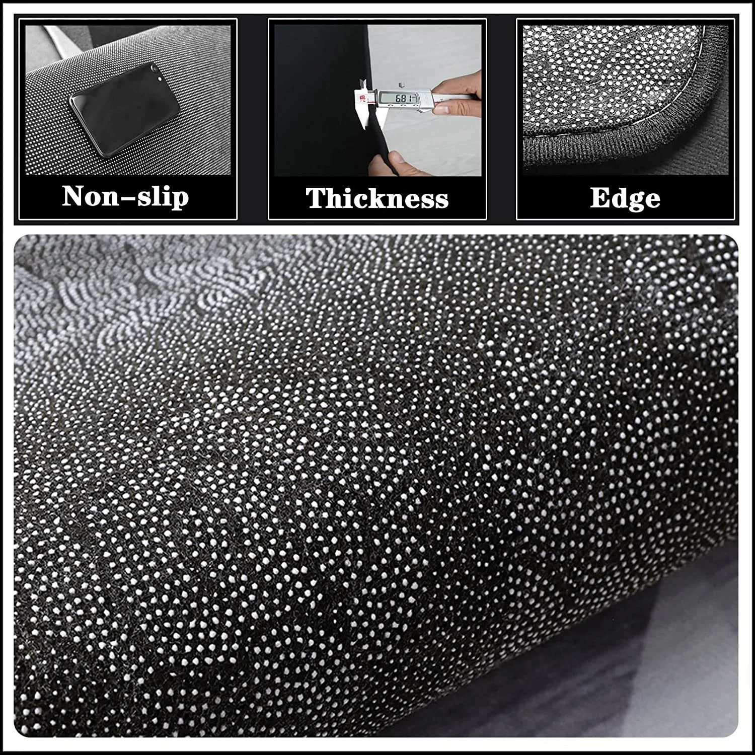 Anti-Slip Floor Protector Easy to Clean Computer Gaming Chair Mat for Hard Floors