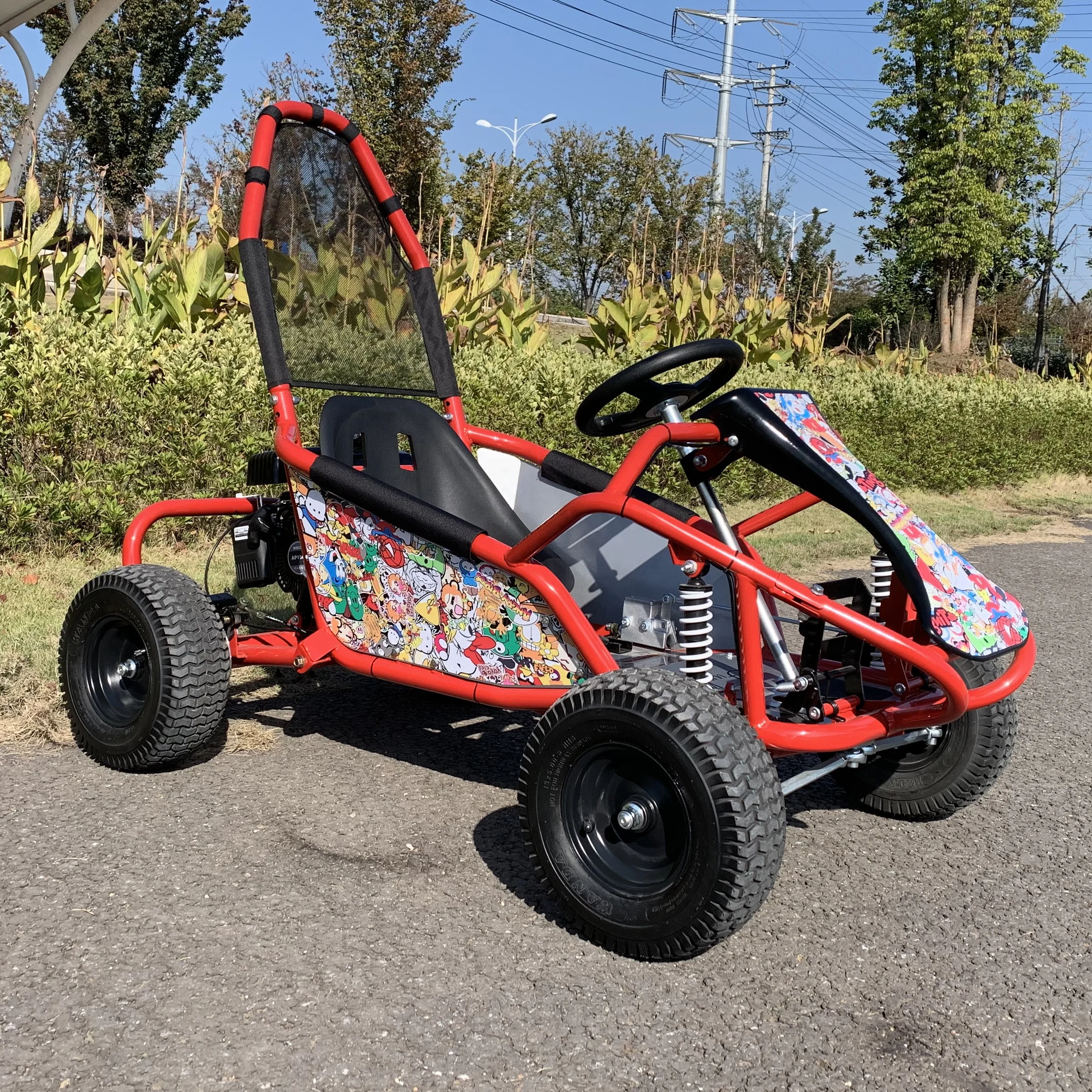 FunRun 98cc gasoline mini go-kart for kids