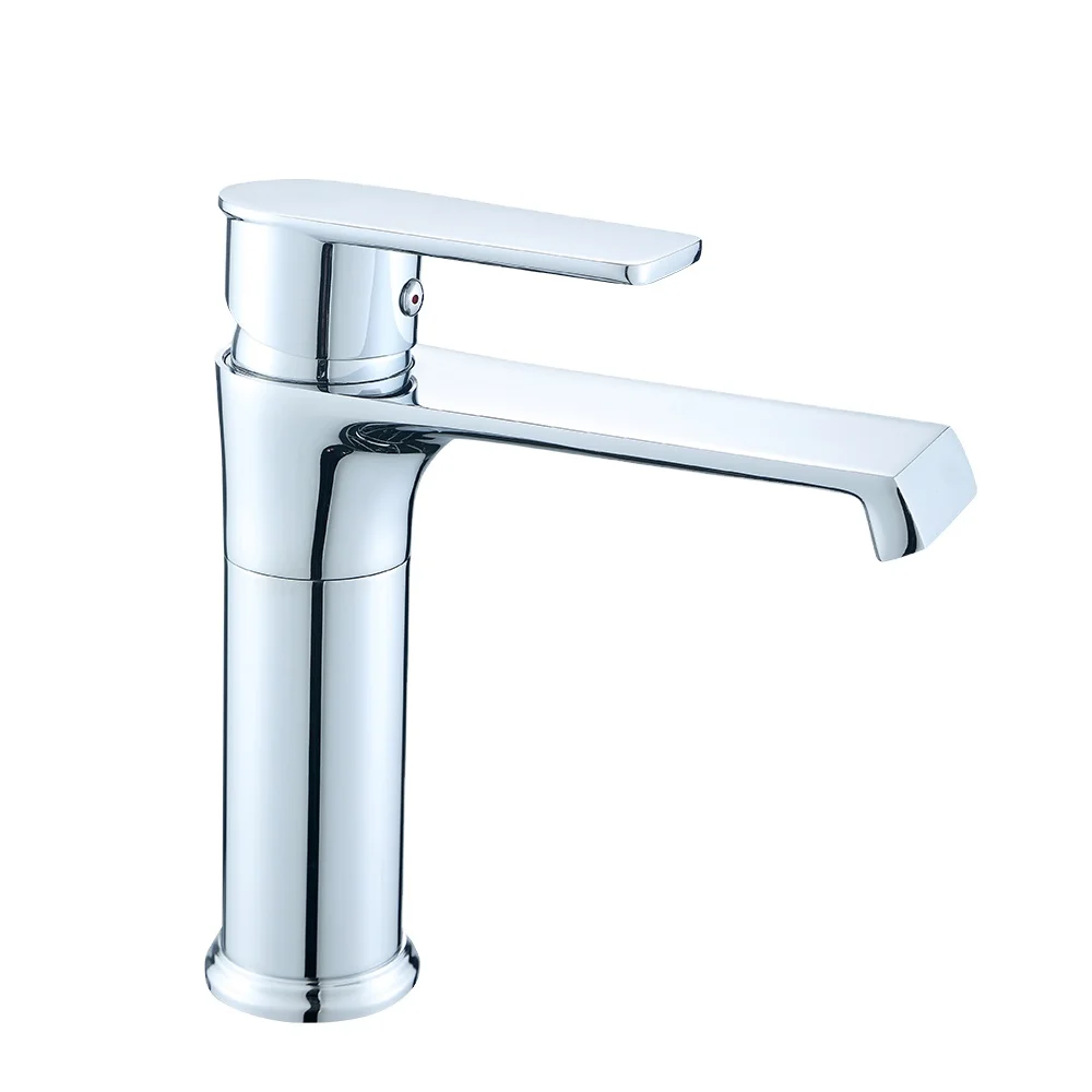 
water tap 2021 new type rotary waterfall outlet cold and hot chrome plated basin faucet 