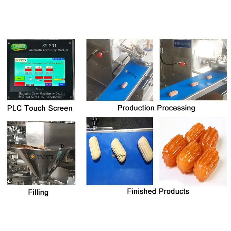 Seny Multi function automatic Tulumba Encrusting Forming Machine