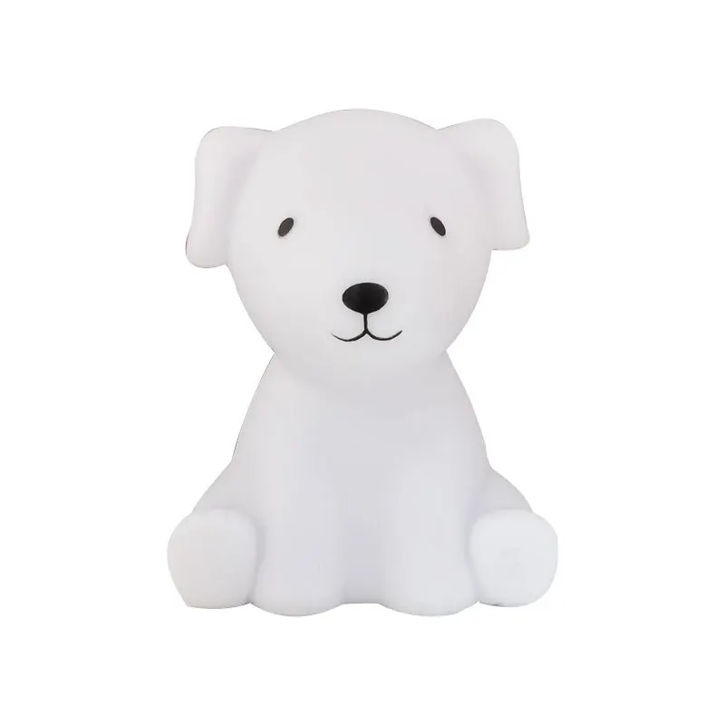 Led Children Baby Cartoon Puppy Lamp Table Night Light Sleep Lights For Bedroom