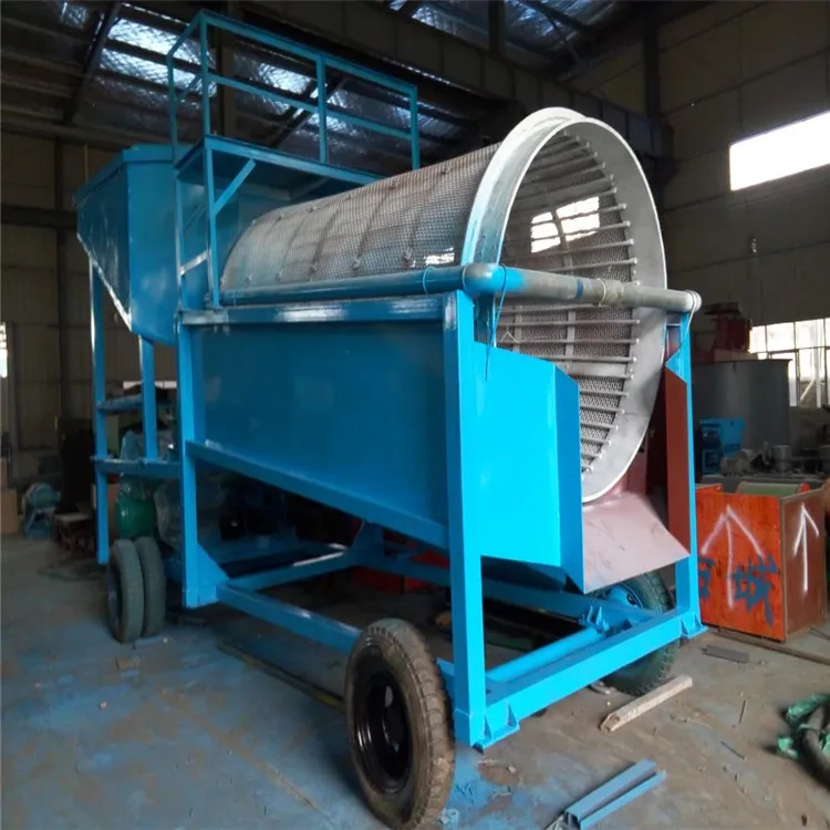 Leizhan Alluvial Mining Equipment Rotary Filter Gypsum Drum  Aggregate Grain Mineral Trommel Drum Screen