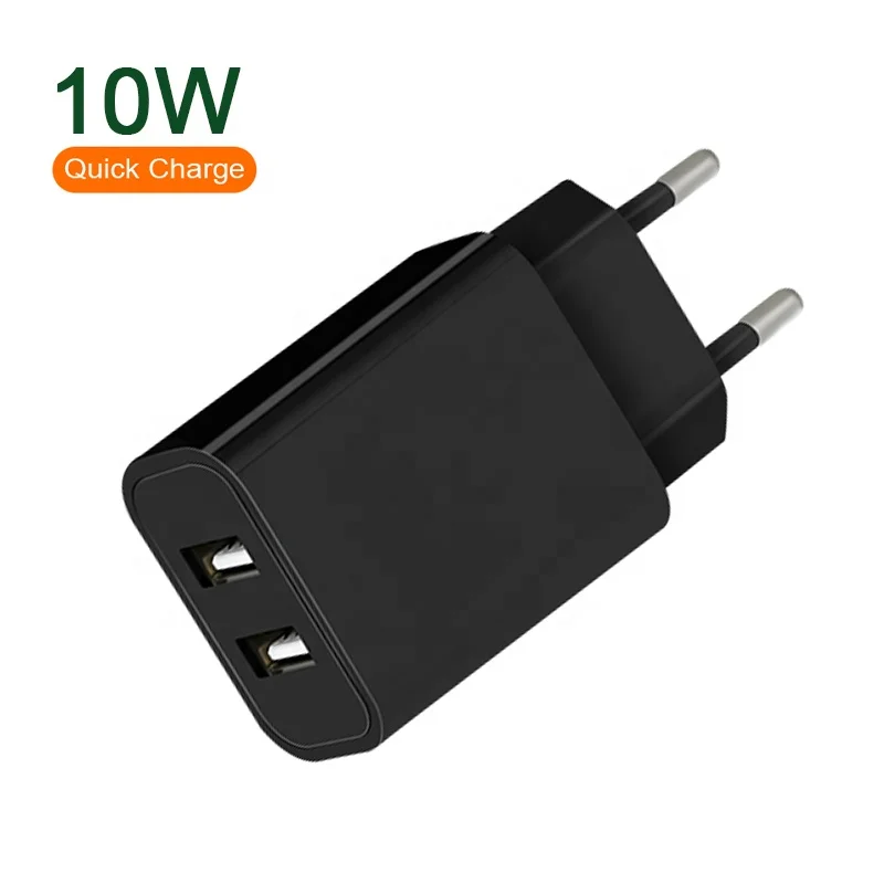 
New arrivals 2 Port USB wall charger 5 V 2 A Phone Fast Charger CE FCC certificate power adapter all Smart Phone 