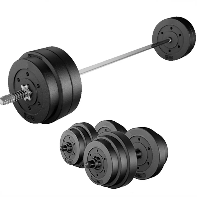 
Adjustable Barbell Set PU Barbell Weight SetHigh-end Dumbbell Barbell 