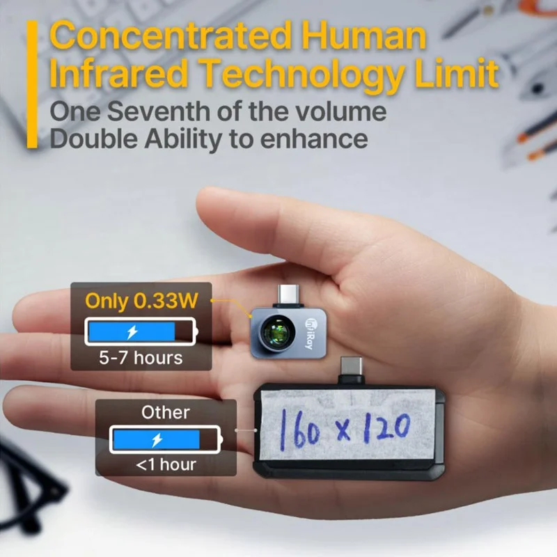 Infiray P2 pro Multifunctional Type C Android Mobile Imager Smartphone Phone Infrared Thermal Imaging Camera For Sale