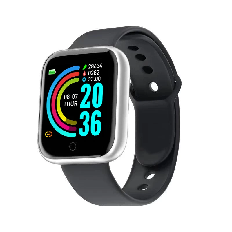  D20 спортивный водонепроницаемый браслет fitnesstracker Смарт-часы ЭКГ кровяное давление пульсометр кислородный