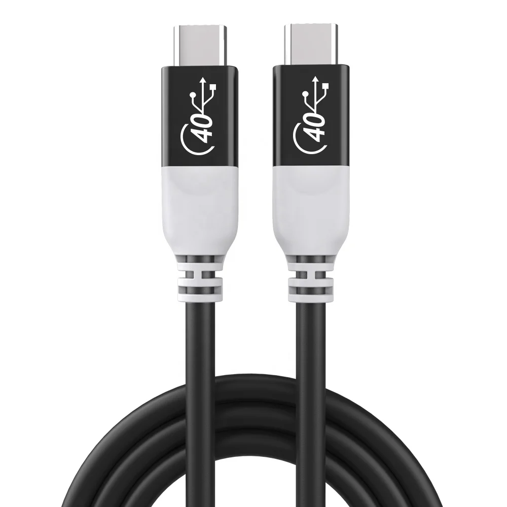 New ODM USB 4 Cable 10FT For Thunderbolt 4 40gbps USB C Cable Coaxial Audio & Video Cables 8K For Chromebook Dell Monitor