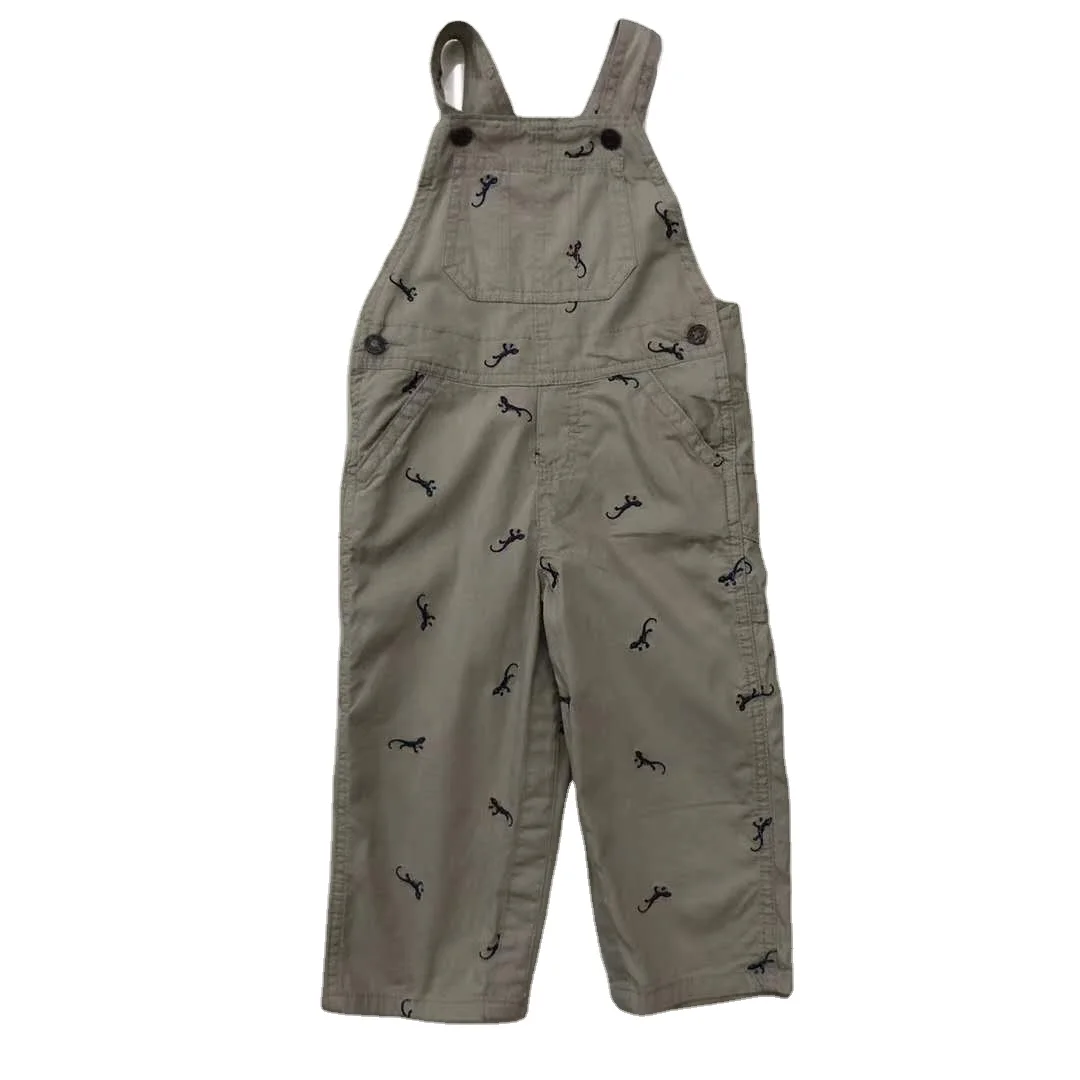 
stock lot garments nino infant clothing cotton Pants Girls Jumpsuit Boys suspender trousers Kids Rompers Children Overalls Bib 