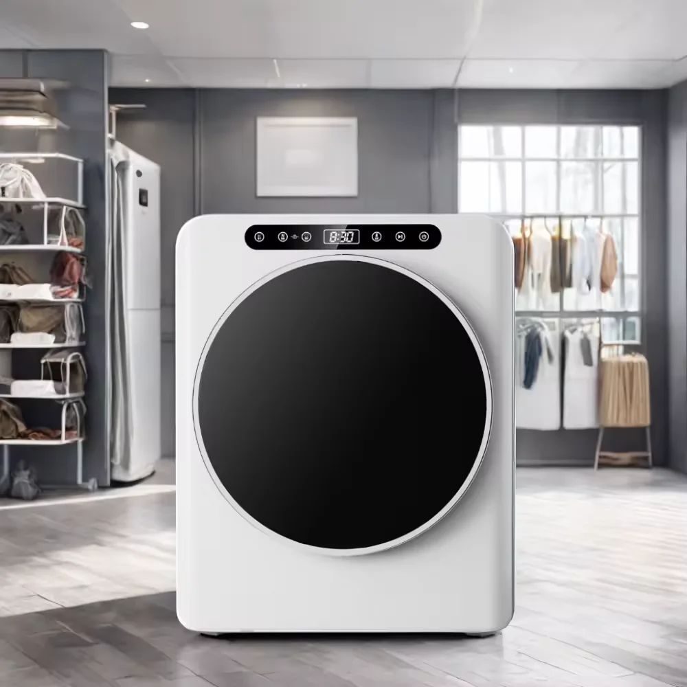 New 3kg Mini Home Compact Electric UV Light Baby Wall Mounted Tumble Clothes Dryer Machine