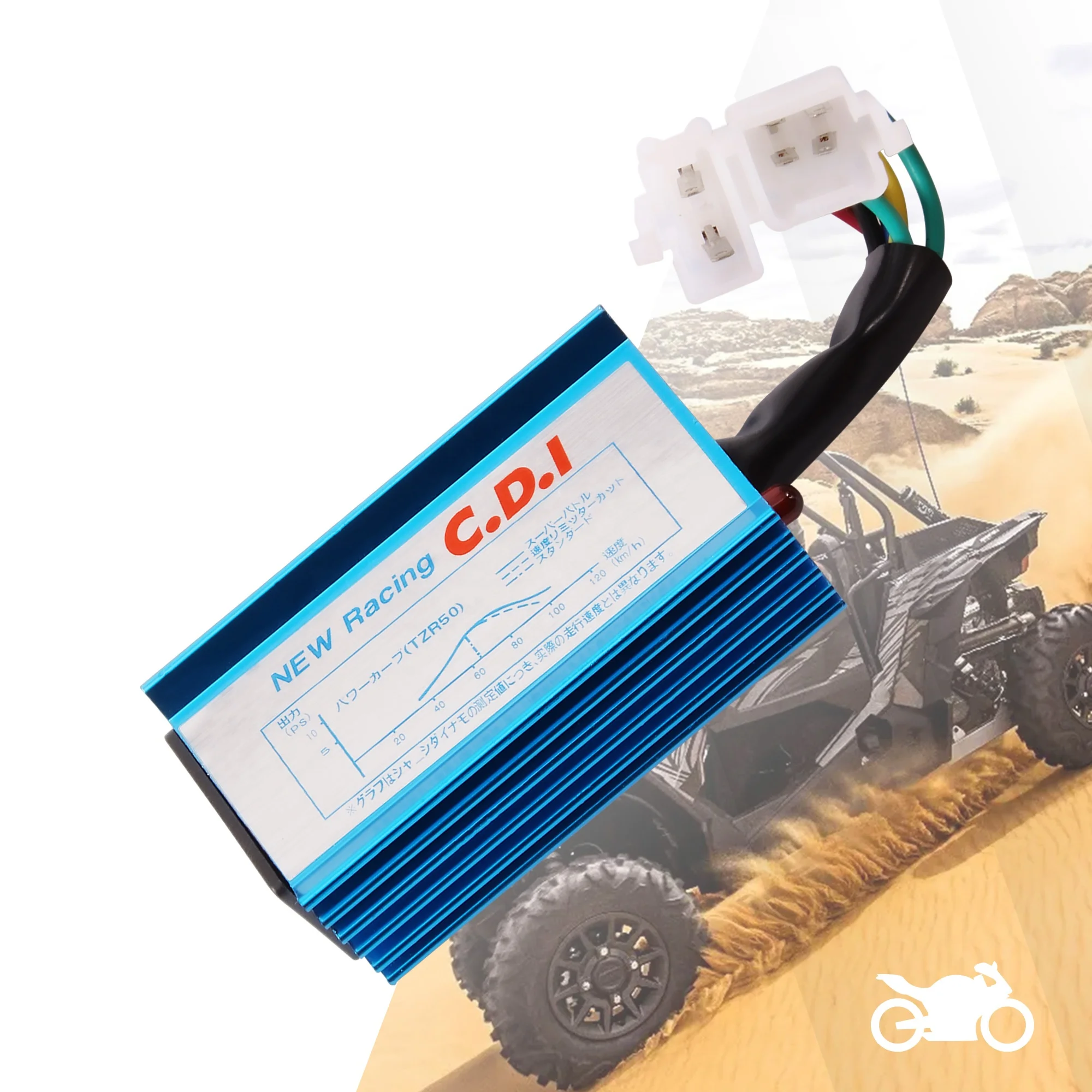 GOOFIT AC 6 Pin CDI Замена для CG 125cc 150c 200c 250cc вертикальный двигатель ATV Кроссовый мотоцикл