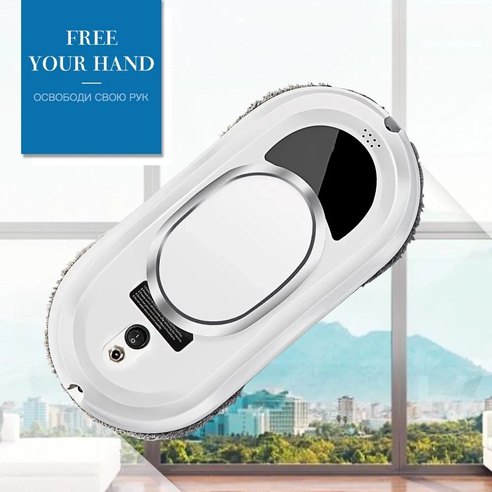 Window Cleaning Robot High Suction Electric Window Cleaner Robot Anti-falling Remote Control Robot Vacuum Cleaner