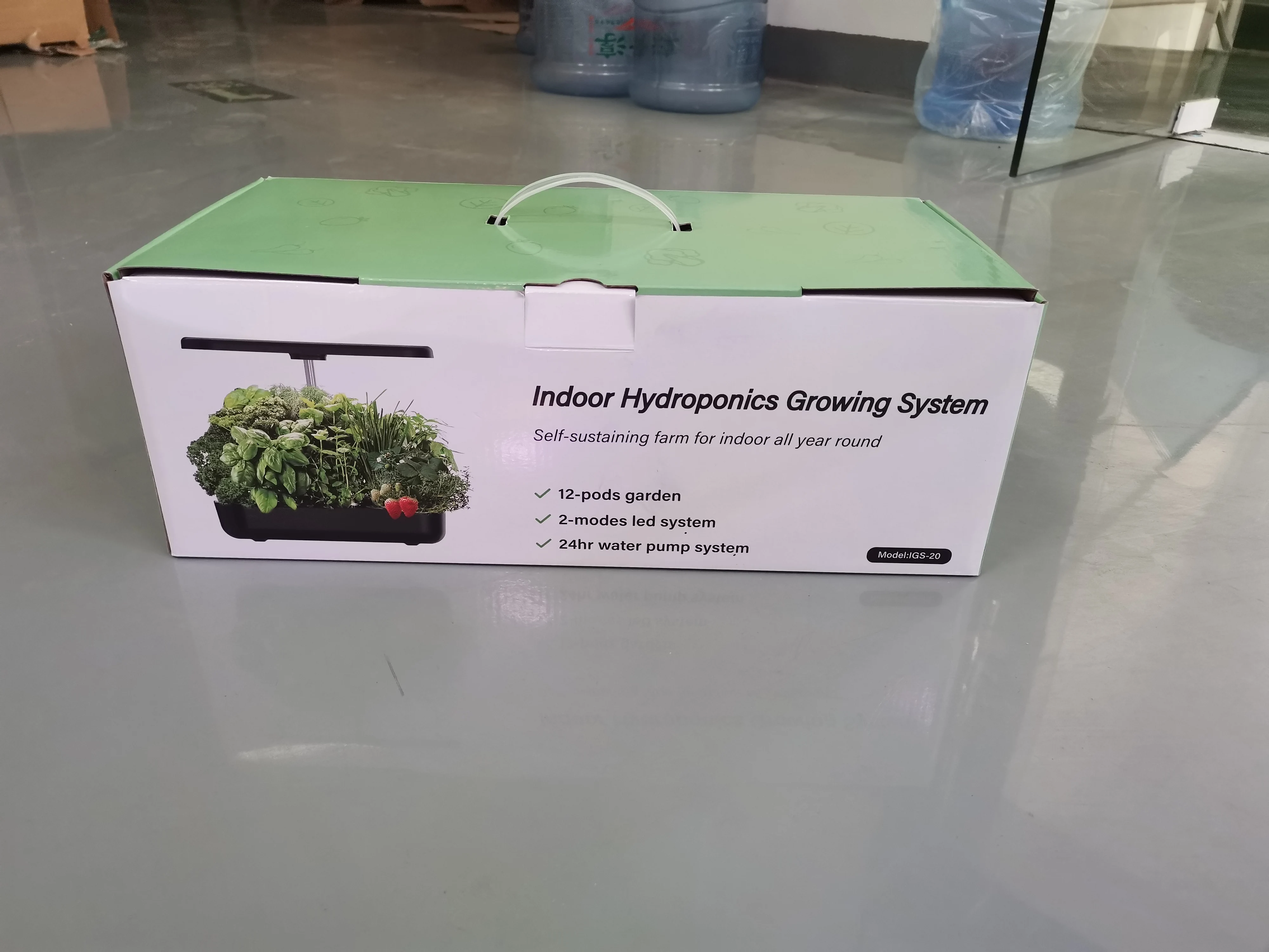 
12 Plants Home IGS-20 Hydroponic Growing Systems Indoor Garden Smart Herb Grower 