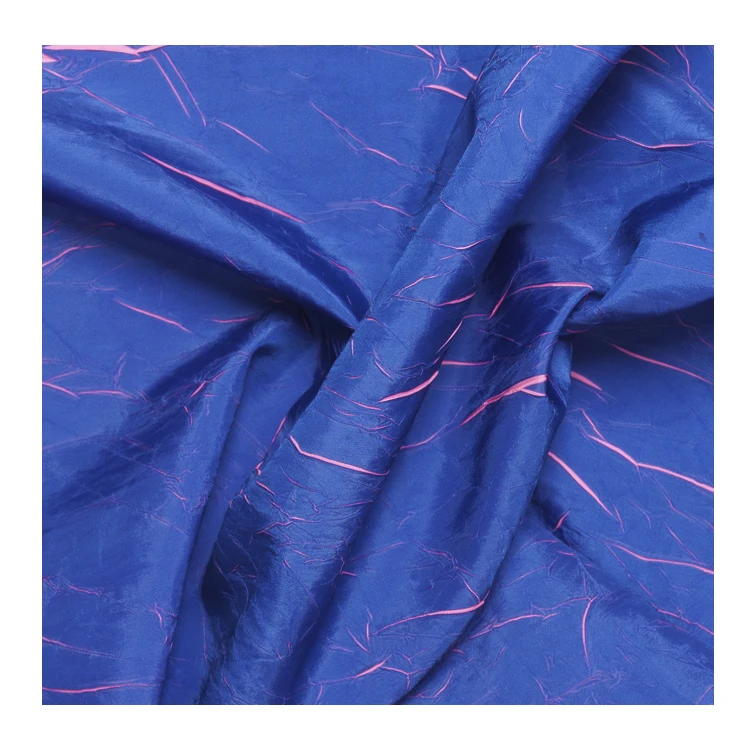 100% Polyester Printed 210T  Polyester Taffeta RPET Fabric for Dress Garment