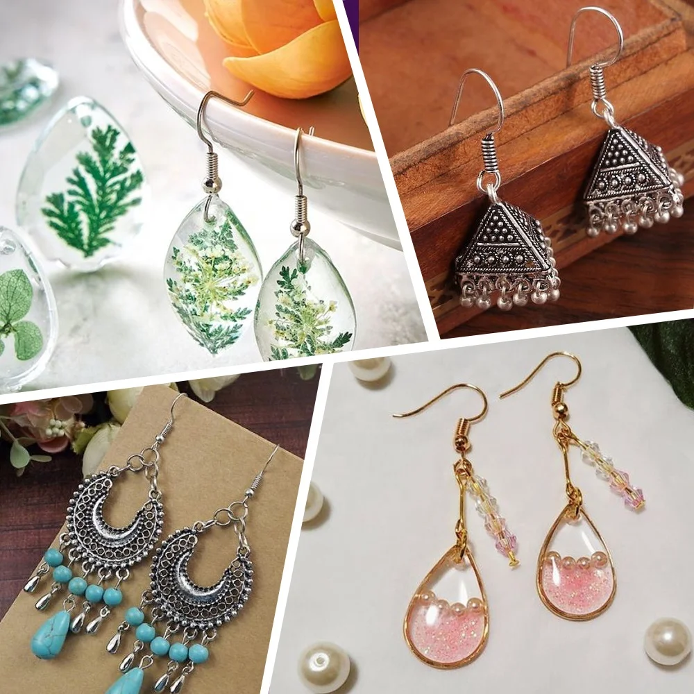 various color earring hooks safety pin diy jewelry making findings bracelet necklace 11mm clay bracelet beads for jewelry making