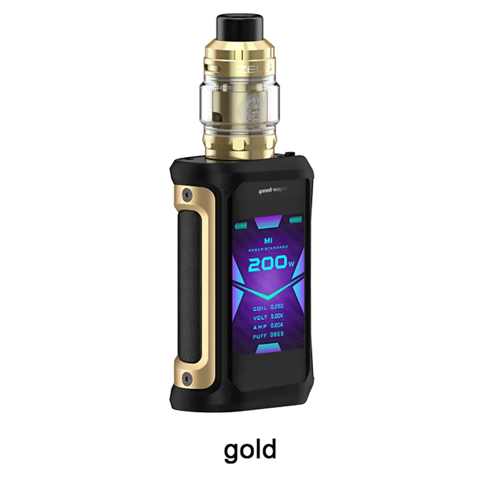 Набор для вейпа Geek Aegis X Zeus 200 Вт двойные батареи 18650 бокс