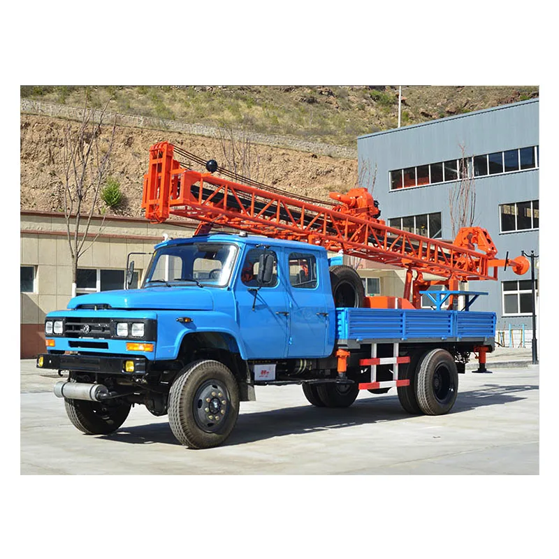 Буровая установка установленная на грузовике для отбора проб почвы