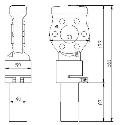 Solar RED COLOR road safety  Barricade flasher  warning lights with  6 pcs LED
