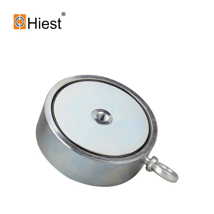 Manufactory direct sale super strong 200kg(440LB) pull force pot  fishing magnet