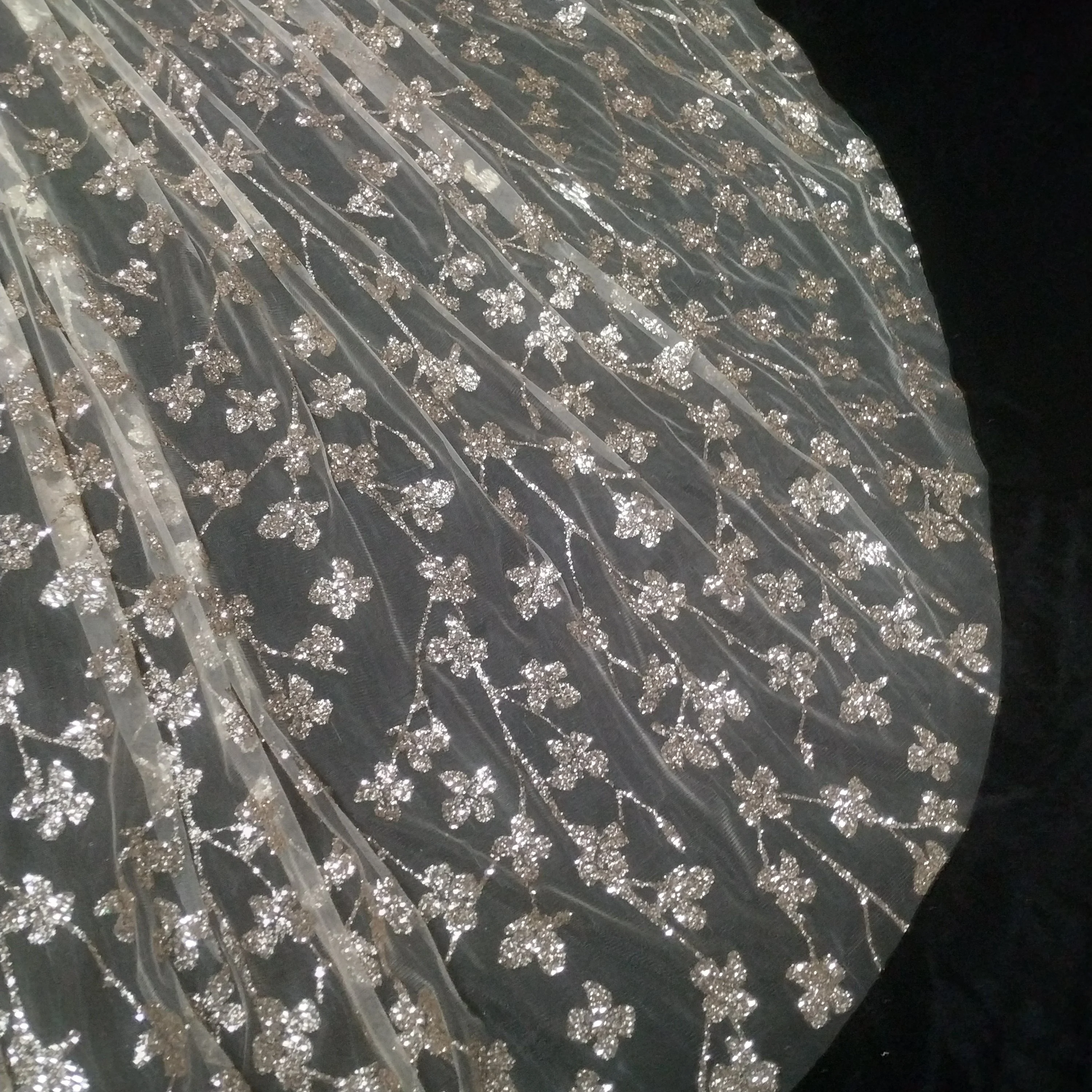 
Professional standard Factory Wholesale High Quality Tulle Champagne Veil 