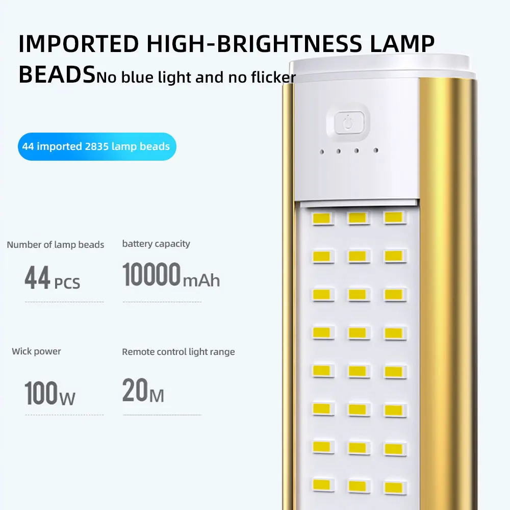 Wholesale 10000mAH  4 Lighting Modes Rechargeable Waterproof Tent Light Remote control camping light