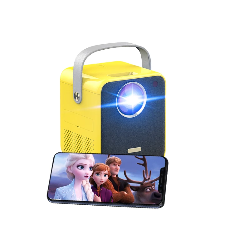 Sainyer CP350N Smart Multimedia Portable Projecto 1080P Supported Mobile LED Projector for Home ($10 Extra for Android)