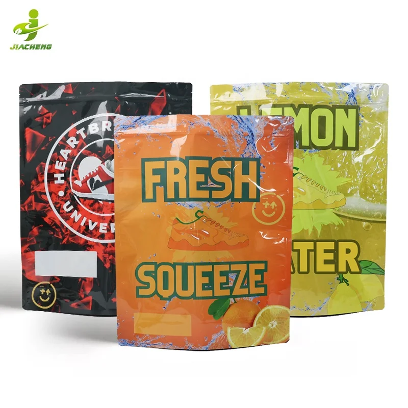 Large 30*40 waterproof clothes packaging aluminum resealable zipper mylar stand up pouch for shoes / jacket