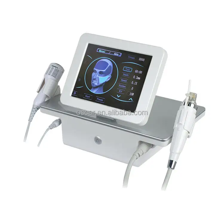 2023 new product 2 in 1 skin care pore contraction skin tightening rf microneedling machine