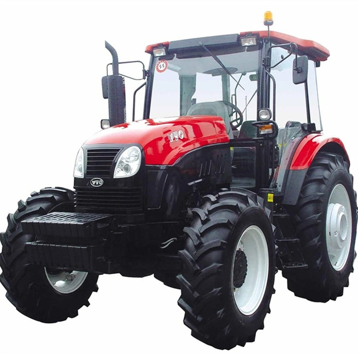 70HP 4WD Farm Tractor with Front Loader
