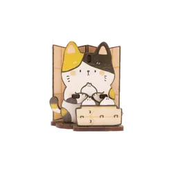 Рождественский подарок деревянные держатели для карт