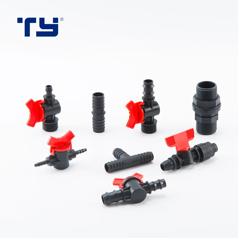 TY plastic 2' to 6' water supply wafe  pvc butterfly valve PVC
