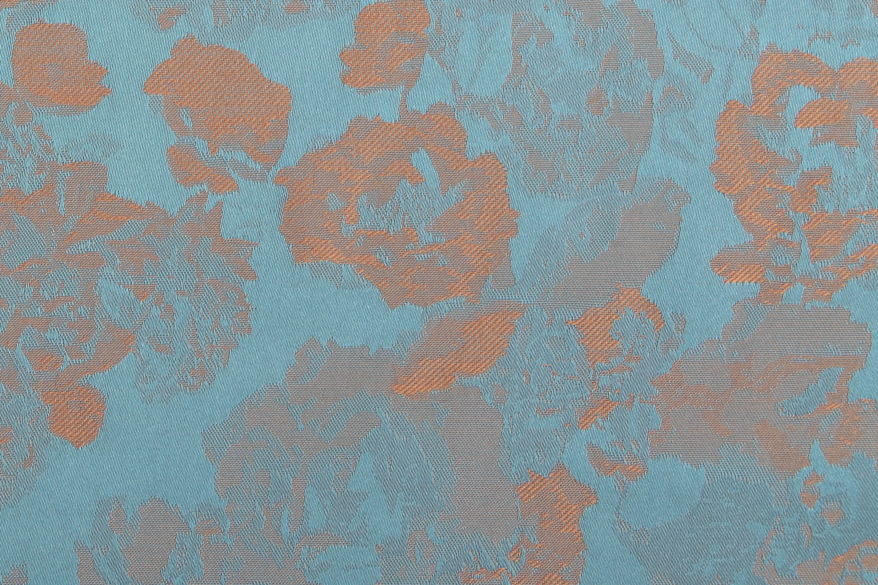 Mixed Human Silk and Polyester Knitted Fabric Plain Dyed Lightweight 120gsm for Girls(rose)