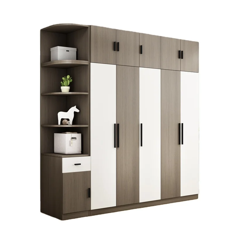 BALOM sliding door Chip board 2 doors wardrobe armoire closet designs