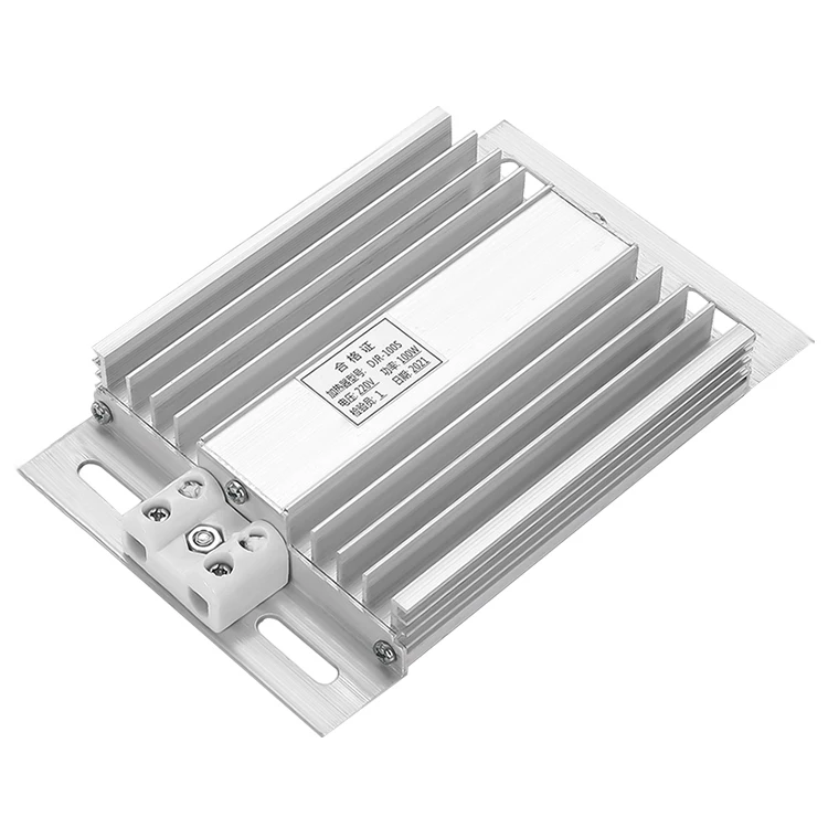 Aluminum Heater DJR 75W 220V Radiator Aluminum Heat Sink Module Dehumidification Heater Element for Power System Equipment