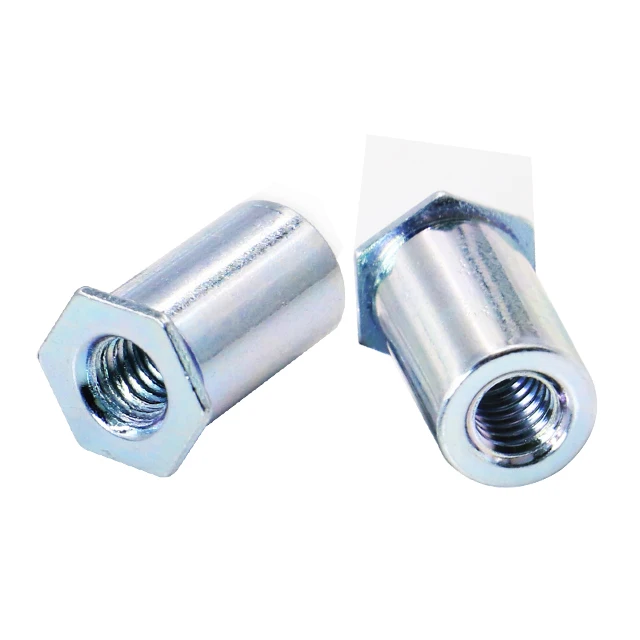 6# 8# INCH M3 M4 M5 M6 half all threaded carbon stainless steel aluminum round hex flat head waterproof clinching standoffs