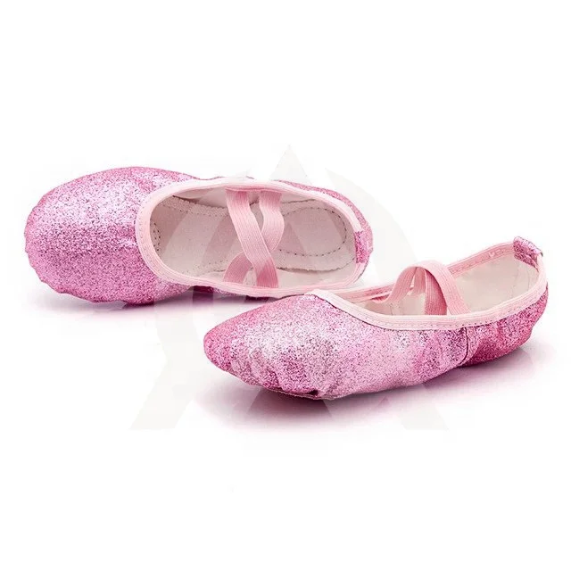 Балетки женские на плоской подошве, розовые эластичные ремешки, обувь для детей