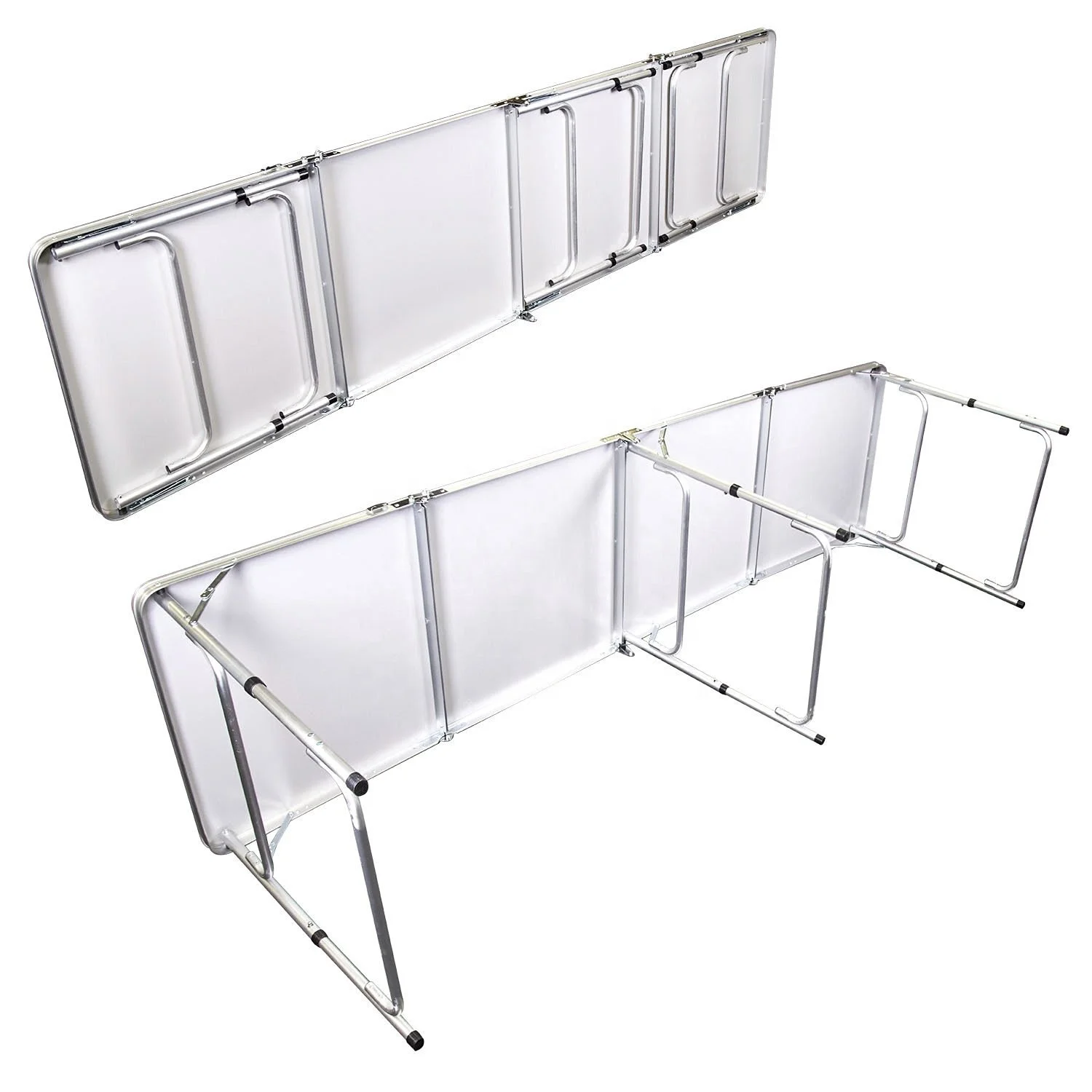 New Version 8FT Glow in the Dark Beer Pong Table with LED