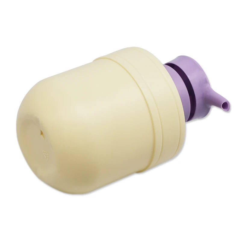 High quality 350ml empty Shampoo bottle with pump Cosmetic Liquid Plastic Bottle plastic shower gel container wholesale