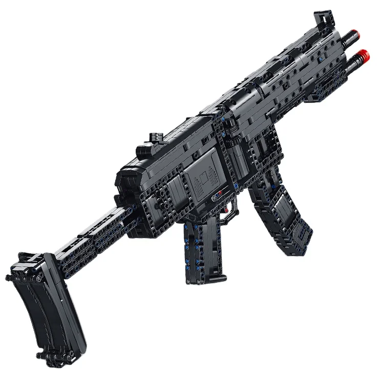 PANLOS 670014 MP5 Submachine 1013 шт. Детские обучающие игрушки-блоки подарочные наборы для детей